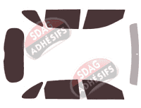 Kit film teinté Kia Sorento (3) 5 portes (2015 - 2021)
