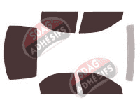 Kit film teinté Kia Shuma 5 portes (1997 - 2004)