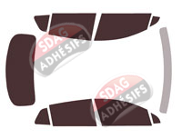 Kit film teinté Kia Sportage (5) Court 5 portes (depuis 2022) Kit film teinté Kia Sportage (5) Court 5 portes (depuis 2022)