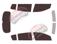Kit film teinté Kia Sportage (4) 5 portes (2016 - 2021)