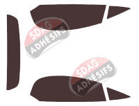 Kit film teinté Lamborghini Gallardo Cabriolet 2 portes (2004 - 2014) Kit film teinté Lamborghini Gallardo Cabriolet 2 portes (2004 - 2014)