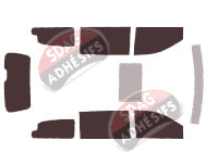 Kit film teinté Lancia Grand Voyager 5 portes (2011 - 2016)