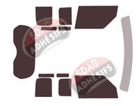 Kit film teinté Land Rover Defender (3) 90 Court 3 portes (depuis 2019)