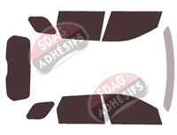 Kit film teinté Land Rover Discovery Sport (1) Sport 5 portes (depuis 2015)