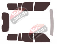 Kit film teinté Lexus GX (3) 5 portes (depuis 2024) Kit film teinté Lexus GX (3) 5 portes (depuis 2024)