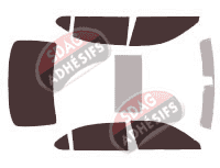 Kit film teinté Lexus LS (4) Long Berline 4 portes (2007 - 2017)