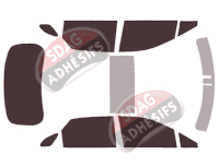 Kit film teinté Lexus RX (4) 5 portes (2015 - 2022) Kit film teinté Lexus RX (4) 5 portes (2015 - 2022)