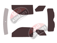 Kit film teinté Ligier JS 50 3 portes (depuis 2014)