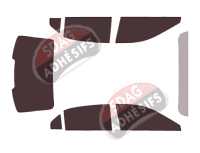Kit film teinté Lincoln Continental (10) Berline 4 portes (2016 - 2020)