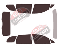 Kit film teinté Lincoln Corsair (1) 5 portes (2019 - 2025) Kit film teinté Lincoln Corsair (1) 5 portes (2019 - 2025)
