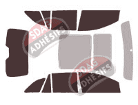 Kit film teinté Lincoln MKX 5 portes (2007 - 2014)