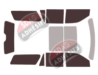 Kit film teinté Lincoln Navigator (4) Long 5 portes (2017 - 2024)