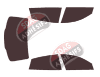 Kit film teinté Maserati Quattroporte (6) Berline 4 portes (2013 - 2024)
