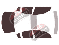 Kit film teinté Mazda 3 (1) Berline 4 portes (2003 - 2009)