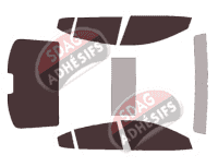 Kit film teinté Mazda 3 (3) Berline 4 portes (2013 - 2019)
