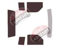 Kit film teinté Mazda B-serie (4) King Cab Pick-up 2 portes (1993 - 1998)