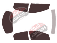 Kit film teinté Mazda Demio (3) 5 portes (2008 - 2015)