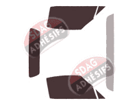 Kit film teinté Mazda MX-5 (4) RF Hard Top 2 portes (depuis 2017) Kit film teinté Mazda MX-5 (4) RF Hard Top 2 portes (depuis 2017)