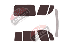 Kit film teinté Mercedes-Benz Sprinter (2) Utilitaire 5 portes (2006 - 2018)