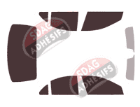 Kit film teinté Mercedes-Benz Classe S (5) Courte Berline 4 portes (2013 - 2020)