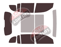 Kit film teinté Mercedes-Benz GLB (1) 5 portes (depuis 2020)
