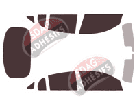 Kit film teinté Mercedes-Benz GLC (1) Coupe 5 portes (2016 - 2022)