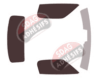 Kit film teinté Mercedes-Benz AMG GT (1) Rodster 2 portes (depuis 2017) Kit film teinté Mercedes-Benz AMG GT (1) Rodster 2 portes (depuis 2017)