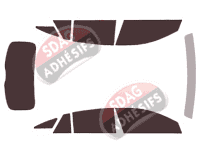 Kit film teinté Mercedes-Benz CLA (1) Shooting Break 5 portes (2015 - 2020)