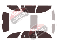 Kit film teinté Mercedes-Benz Classe E (4) Break 5 portes (2009 - 2016)
