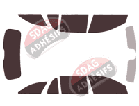 Kit film teinté Mercedes-Benz Classe E (5) Break 5 portes (2016 - 2023)