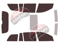 Kit film teinté Mercedes-Benz Classe GL (1) 5 portes (2006 - 2013)