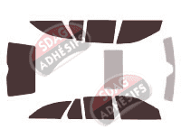 Kit film teinté Mercedes-Benz Classe C (2) Break 5 portes (2000 - 2007)