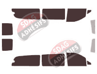 Kit film teinté Mercedes-Benz Vito / EQV (2) Extra Long 5 portes (2003 - 2014) Kit film teinté Mercedes-Benz Vito / EQV (2) Extra Long 5 portes (2003 - 2014)