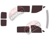 Kit film teinté Mercedes-Benz Vito / EQV (3) Mixto Utilitaire 5 portes (depuis 2014) Kit film teinté Mercedes-Benz Vito / EQV (3) Mixto Utilitaire 5 portes (depuis 2014)