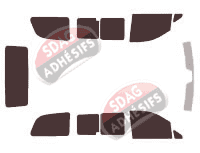 Kit film teinté Mercedes-Benz Viano (1) Compact 4 portes (2003 - 2015)