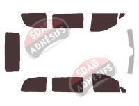 Kit film teinté Mercedes-Benz Viano (1) Compact 5 portes (2003 - 2015)
