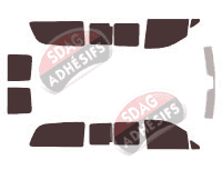 Kit film teinté Mercedes-Benz Vito / EQV (2) Long 5 portes (2003 - 2014) Kit film teinté Mercedes-Benz Vito / EQV (2) Long 5 portes (2003 - 2014)