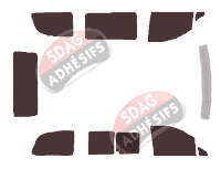 Kit film teinté Mercedes-Benz Viano (1) Compact 4 portes (2003 - 2015)