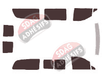 Kit film teinté Mercedes-Benz Vito / EQV (2) Extra Long 5 portes (2003 - 2014) Kit film teinté Mercedes-Benz Vito / EQV (2) Extra Long 5 portes (2003 - 2014)