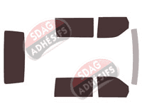 Kit film teinté Mercedes-Benz Vito / EQV (1) Utilitaire 4 portes (1996 - 2003) Kit film teinté Mercedes-Benz Vito / EQV (1) Utilitaire 4 portes (1996 - 2003)