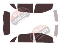 Kit film teinté Mercedes-Benz Classe B (2) 5 portes (2012 - 2019)