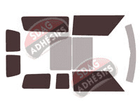 Kit film teinté Mini Clubman (1) 2 Portes Arriéres 5 portes (2007 - 2015) Kit film teinté Mini Clubman (1) 2 Portes Arriéres 5 portes (2007 - 2015)