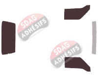 Kit film teinté Mitsubishi L300 Utilitaire 3 portes (1987 - 1994)