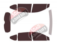 Kit film teinté Mitsubishi Xpander (1) Cross 5 portes (depuis 2017)