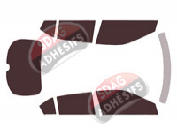 Kit film teinté Mitsubishi Eclipse (5) Cross (phase 2) 5 portes (depuis 2024)