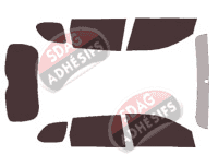 Kit film teinté Mitsubishi Outlander (3) 5 portes (2013 - 2018)