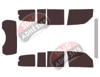 Kit film teinté Mitsubishi Pajero (4) Long 5 portes (2011 - 2021) Kit film teinté Mitsubishi Pajero (4) Long 5 portes (2011 - 2021)