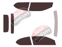 Kit film teinté Nissan Murano (2) CrossCabriolet Cabriolet 2 portes (2011 - 2014) Kit film teinté Nissan Murano (2) CrossCabriolet Cabriolet 2 portes (2011 - 2014)