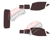 Kit film teinté Nissan NV200 (1) Utilitaire 5 portes (2009 - 2021)