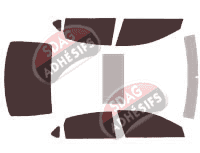 Kit film teinté Nissan Altima (5) Berline 4 portes (2012 - 2018)